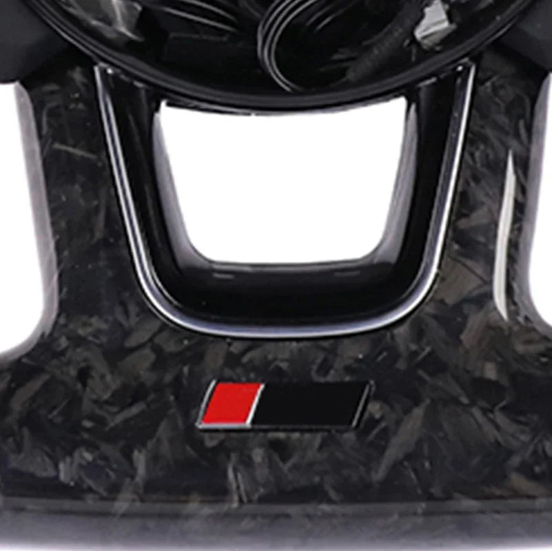 2-button kit carbon fiber steering wheel for Audi A3 8Y A4 B9 RS3 RS4 with multi-function buttonsforLamborghini paddles RS5 RS6