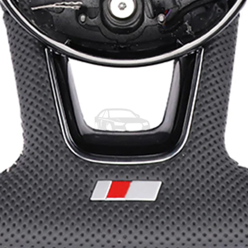 for Audi A5 A4B9 A3 S5 silver edge shift paddles. With function keys and black frame, fully perforated. Auto parts white line