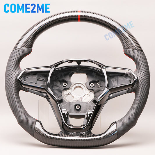 For Volkswagen VW Golf 8 GTI R Line MK8 Carbon Fiber Steering Wheel Customized Without heating function